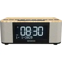 Kenwood CR-ST 55 DAB, Uhr, DAB, DAB+, FM, Holz, Tasten, Radio/Summer, Akku