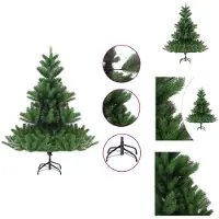 vidaXL Künstlicher Weihnachtsbaum Nordmanntanne Grün 150 cm - Weihnachtsbäume