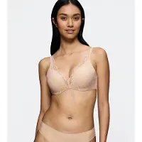 Triumph Vorgeformter BH Body Make-Up Illusion Lace | Grösse: 80C | Farbe: Pulver