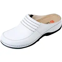 Berkemann Victoria Clogs Hochwertiges Leder innen und außen, Weiche Lederdecksohle, Flexible Passform durch Gummizug