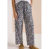 Cecil Stoffhose "Style Neele" Sommerhose im Loose Fit mit Leo-Print