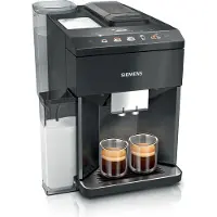 Siemens iQ500 TQ518DF3, Espressomaschine, 1,9 l, Kaffeebohnen, Eingebautes Mahlwerk, 1500 W, Schwarz, Edelstahl