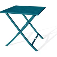 DCB Groupe Gartenklapptisch, Aluminium, entenblau