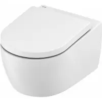 Tece TECEloft Set, WC-Keramik mit cyclon flush und WC-Sitz im klassisch-hohen Design 9700224