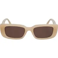 Palm Angels Rechteckige Sonnenbrille für Herren und Damen PERI056S24PLA0011764