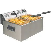 Fritel 3855 Friteuse Turbo Duo 2x5L 2x3200W