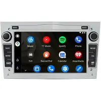 AWESAFE Android Autoradio 7 Zoll 64GB für Opel Corsa D / Zafira B / Astra H / Corsa C / Combo C mit CarPlay Android Auto Navi Bluetooth DAB+ Rückfahrkamera