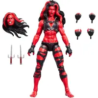 Hasbro She-hulk Marvel Legends Figur Rot Rot One Size
