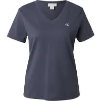 Calvin Klein Jeans Archive Jersey V-neck T-shirt Ebony Größe: XS | Hemden Outlet | Damen | Schwarz