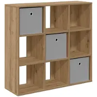 vidaXL Sideboard Artisan-Eiche 88,5 x 29 x 84,5 cm