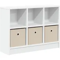 vidaXL Sideboard Weiß 73,5 x 22,5 x 53,5 cm