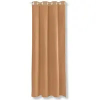 Bestlivings Blickdichte Braune Gardine mit Ösen in 140x175 cm ( BxL ), in vielen Größen und Farben