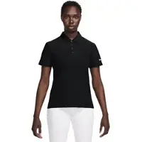 Nike Victory Dri-FIT-Kurzarm-Golf-Poloshirt für Damen - Schwarz |Größe S (EU 36-38)