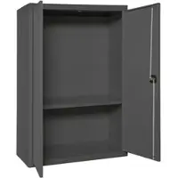 Simon Rack Aktenschrank, Mehrzweckschrank, Stahl-Aufbewahrungsschrank, 1 Ebenen, Doppeltüren, Schloss - Simonlocker
