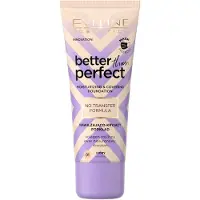 Eveline Cosmetics Better Than Perfect Covering Foundation Feuchtigkeitsspendende Wirkung Farbe 01 Elfenbein Neutral 30 ml