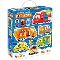 Czuczu Puzzle „Erste Fahrzeuge“