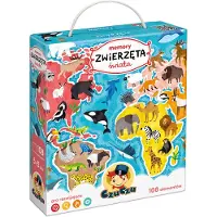 Czuczu Memory-Spiel „Tiere der Welt“.
