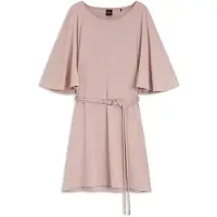BOSS für Damen. 50563280 Kleid Ecarly rosa (XS), Lässig, Modal, Kurzarm