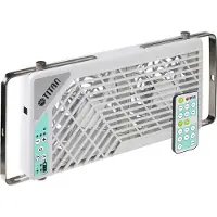 Titan TTC-SC21/V4+ Fenster-Doppellüfter 2x140mm mit Fernbedienung, für Wohnmobil