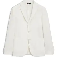 BOSS Slim-Fit Sakko aus fein gemustertem Gewebe Grösse 52