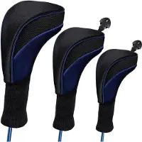 INF Golfschlägerhüllen – Hölzer 1, 3 und 5 Blau