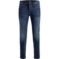 Jack & Jones Slim-fit-Jeans "JJITIM mit Waschung und praktischen Taschen" Abriebeffekte, modisch, slim fit, Denim