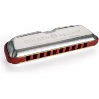 Hohner Golden Melody Progressive Diatonische Dur-Mundharmonika Db