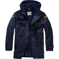 Brandit Allwetterjacke "Herren BW Flag Parka" 1 Stk. tlg. mit Kapuze