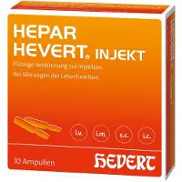 HEVERT Hepar injekt Ampullen 10x2 ml