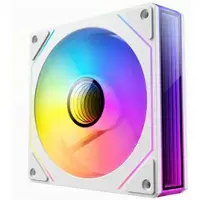 Dutzo INF 120 PWM ARGB - Gehäuselüfter - 120mm - Weiß mit RGB LED - 29 dBA