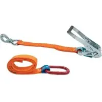Dolezych Spanngurt DoZurr 5000, mit Haken & Ratsche, 8m x 50mm, orange, Zurrkraft bis 5000kg