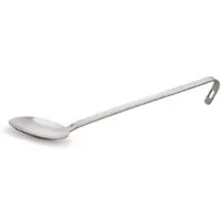WAS Germany 10x Gießlöffel Stiel: 25,5 cm, Schaufel: 9 x 6,5 cm, Gastro, Chromnickelstahl silber