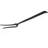 WAS Germany Fleischgabel Kitchen Tool 1887, 32 cm, mit schwarzer PVD Beschichtung, Chromnickelstahl