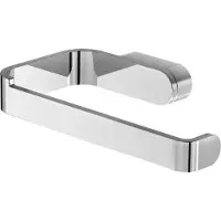 Lenz Toilettenpapierhalter »AURA«, Chrom, Montageart: Bohren - silberfarben