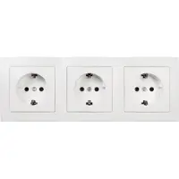 McPower Steckdosen Set Flair Beginner 3S 4-teilig weiß