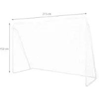 NILS NT8215 Fußballnetz 2150x1520x760 mm