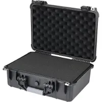 HMF ODK100 Outdoor-Fotokoffer mit Rasterschaumstoff, 41 x 32 x 17,5 cm