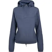 Urban Classics Allwetterjacke "Damen Ladies Basic Pull Over Jacket" 1 Stk. tlg. mit Kapuze