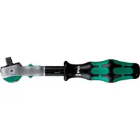 Wera 8000 A, Ratschenschlüssel, 1 Stück(e), Schwarz, Grün, Ratschengriff, 1 Stück(e), 1/4"