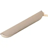 Markenlos Federmäppchen, einfaches Mini-Federmäppchen (khaki, Polyurethan (PU))