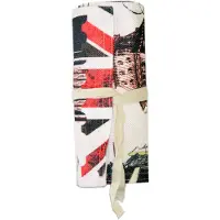 Markenlos Aufrollbares Etui für Buntstifte aus Canvas und Baumwolle – Ideal für Reisen, Schule, Büro und Kunstprojekte.