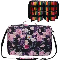 Markenlos Großes Etui für 480 Buntstifte, wasserdicht, Federmäppchen, Aufbewahrungstasche für Zeichenstifte, Künstlerbedarf, Pinsel, Fineliner, Marker, Geschenk für Kunststudenten