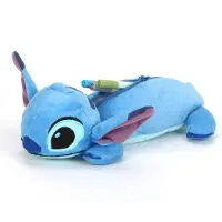 Markenlos Blaues Plüschetui, großes Schreinetui, Kosmetiktasche, Federmäppchen, niedliche Schultasche, Geschenk für Kinder