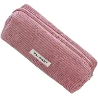 Markenlos Ästhetisches Federmäppchen, Federmäppchen, Stiftetasche, für Mädchen und Teenager, Federmäppchen, Federmäppchen, Federmäppchen, Schul-Federmäppchen für Schule, Büro (rosa)