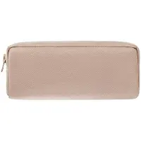 Markenlos Großes Federmäppchen, khaki, Polyester