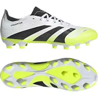 Adidas Herren - Predator League MG Multi-Ground Fußballschuhe - Cloud White/Core Schwarz/Lucid Lemon