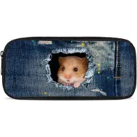 Markenlos Großes Fassungsvermögen, Stifthalter, Eckfach, Jeans-Hamster