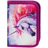 Markenlos Federmäppchen für Mädchen - Schul-Federmäppchen, Federmäppchen, Schreinetui - Etui, Federmäppchen, Schul-Federmäppchen (Royal Unicorn)