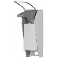Ingo-man go Eurospender, mattsilber, kurzer Bedienhebel 4403841 , 500 ml - Flasche, E A/K
