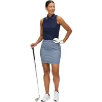 Röhnisch Skort Chie Comfort, blau/weiss